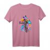 Schmetterlinge auf Kreuz T-Shirt – Perfekt für Naturliebhaber und Tiermotive Fans