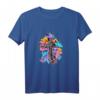 Schmetterlinge auf Kreuz T-Shirt – Perfekt für Naturliebhaber und Tiermotive Fans