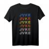 Buntes Vintage Retro T-Shirt mit Schmetterling und Schlange - Lustiges Design für Kinder und Erwachsene zu Muttertag, Vatertag, Weihnachten und Feiertagen