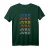 Buntes Vintage Retro T-Shirt mit Schmetterling und Schlange - Lustiges Design für Kinder und Erwachsene zu Muttertag, Vatertag, Weihnachten und Feiertagen