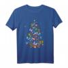 Schmetterling Butterfly Xmas Weihnachten Deko Pyjama Mädchen T-Shirt – Süßes Weihnachtsgeschenk für Mädchen, Frauen, Mama, Tante & Oma