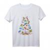 Schmetterling Butterfly Xmas Weihnachten Deko Pyjama Mädchen T-Shirt – Süßes Weihnachtsgeschenk für Mädchen, Frauen, Mama, Tante & Oma