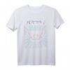 80er Japan Aesthetic Vaporwave T-Shirt mit Schmetterling – Retro Synthwave & Retrowave Design für Anime-, Manga- und Musikfans