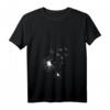 Damen & Herren V-Ausschnitt T-Shirt mit Pusteblume & Schmetterlingen - Romantisches Sommergeschenk zum Geburtstag