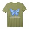 HapKoala ALS Awareness Monat T-Shirt mit blauem Band & Schmetterling – Unterstützung für ALS-Krieger & Familienmitglieder