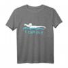 I Can Fly Schmetterling Stroke Schwimmer T-Shirt - Perfekt für Wettkämpfe, Strand & Schwimmbad