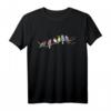 Vögel auf einem Ast - Vogelbeobachtung T-Shirt für Vogelliebhaber, Naturfreunde & Geschenkideen zu Geburtstag und Weihnachten