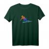 Skifahrer Wintersport Schnee Berge Freestyle Stunt T-Shirt - Perfektes Geschenk für Skifahrer, Wintersportfans & Skiurlaub in den Alpen