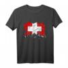 Schweizer T-Shirt Kinder & Erwachsene mit Flagge – Süßes Geschenk für Zürich, Bern & Opa/Oma in der Schweiz
