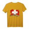 Schweizer T-Shirt Kinder & Erwachsene mit Flagge – Süßes Geschenk für Zürich, Bern & Opa/Oma in der Schweiz