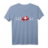 Schweizer Flagge T-Shirt für Kinder und Erwachsene – Geschenkidee für Zürich, Bern, Helvetia & patriotische Schweiz Fans