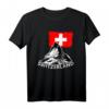 Switzerland Matterhorn T-Shirt - Schweizer Alpen, Zermatt & Wallis, Perfekt für Skifahren, Wandern & Reisen – Geschenk für Herren, Damen & Kinder