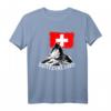 Switzerland Matterhorn T-Shirt - Schweizer Alpen, Zermatt & Wallis, Perfekt für Skifahren, Wandern & Reisen – Geschenk für Herren, Damen & Kinder