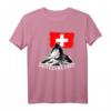 Switzerland Matterhorn T-Shirt - Schweizer Alpen, Zermatt & Wallis, Perfekt für Skifahren, Wandern & Reisen – Geschenk für Herren, Damen & Kinder