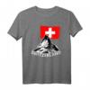 Switzerland Matterhorn T-Shirt - Schweizer Alpen, Zermatt & Wallis, Perfekt für Skifahren, Wandern & Reisen – Geschenk für Herren, Damen & Kinder