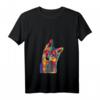 Damen Schweizer Weißer Schäferhund T-Shirt mit V-Ausschnitt – Leichtes, klassisch geschnittenes Hundemotiv-Shirt