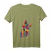 Damen Schweizer Weißer Schäferhund T-Shirt mit V-Ausschnitt – Leichtes, klassisch geschnittenes Hundemotiv-Shirt
