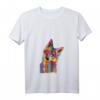 Damen Schweizer Weißer Schäferhund T-Shirt mit V-Ausschnitt – Leichtes, klassisch geschnittenes Hundemotiv-Shirt