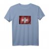 Schweizer Flagge T-Shirt für Damen & Herren - Lustiges Geschenk für Schweizer mit Humor, Dialekt & Landliebe, perfekt zu Weihnachten & Geburtstag