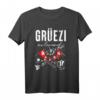 Grüezi Mitanand Zürich Dialekt Schweizerdeutsch T-Shirt – Lustiges Schweizer Witz Design für Alltag, Party & Geschenke