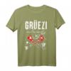 Grüezi Mitanand Zürich Dialekt Schweizerdeutsch T-Shirt – Lustiges Schweizer Witz Design für Alltag, Party & Geschenke