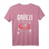 Grüezi Mitanand Zürich Dialekt Schweizerdeutsch T-Shirt – Lustiges Schweizer Witz Design für Alltag, Party & Geschenke