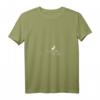 Lustiges Damen T-Shirt mit Steinbock, Herzschlag und Bergmotiv – Perfekt für Wanderer und Naturfreunde
