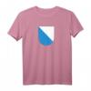 Zürich Wappen T-Shirt – Schweizer Souvenir mit Stadt- und Kantonslogo, perfekt für Partys, Reisen und Kultur