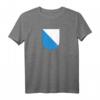 Zürich Wappen T-Shirt – Schweizer Souvenir mit Stadt- und Kantonslogo, perfekt für Partys, Reisen und Kultur