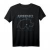 Schweiz Andermatt T-Shirt im Vintage Stil - Karte mit Koordinaten & Schatzkarte Design, Perfekt für Schweizer Kultur- und Reise-Fans