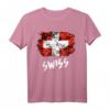 Schweizer Flagge T-Shirt – Lustiges Patriotisches Schweizer Shirt für Heimatliebhaber & nationale Feiertage