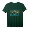Zermatt Schweiz Vintage Berge Ski Souvenir Geschenk T-Shirt – Perfekt für Skifahrer & Bergliebhaber