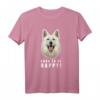 Born to be Happy! Weißer Schweizer Schäferhund T-Shirt – Perfektes Geschenk für Hundefreunde & Schäferhundfans