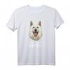 Born to be Happy! Weißer Schweizer Schäferhund T-Shirt – Perfektes Geschenk für Hundefreunde & Schäferhundfans
