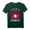 Ich Bin Dann Mal Weg Nach Schweiz Fahne Urlaub Spruch T-Shirt – Perfekt für Auswanderer, Weltenbummler und Reisebegeisterte