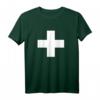 Schweizer Flagge Kreuz Schweiz Suisse Svizzera T-Shirt – Perfektes Geschenk für Fans & Patriotische Kleidung für Sport & Freizeit
