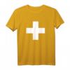Schweizer Flagge Kreuz Schweiz Suisse Svizzera T-Shirt – Perfektes Geschenk für Fans & Patriotische Kleidung für Sport & Freizeit