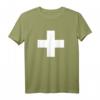 Schweizer Flagge Kreuz Schweiz Suisse Svizzera T-Shirt – Perfektes Geschenk für Fans & Patriotische Kleidung für Sport & Freizeit
