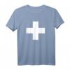 Schweizer Flagge Kreuz Schweiz Suisse Svizzera T-Shirt – Perfektes Geschenk für Fans & Patriotische Kleidung für Sport & Freizeit