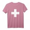 Schweizer Flagge Kreuz Schweiz Suisse Svizzera T-Shirt – Perfektes Geschenk für Fans & Patriotische Kleidung für Sport & Freizeit