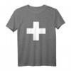 Schweizer Flagge Kreuz Schweiz Suisse Svizzera T-Shirt – Perfektes Geschenk für Fans & Patriotische Kleidung für Sport & Freizeit