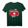 Schweiz Swiss Suisse Trikot mit Flagge - Supporter Outfit für die Nationalmannschaft & perfektes Geschenk für Schweizer Fußballfans