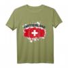 Schweiz Swiss Suisse Trikot mit Flagge - Supporter Outfit für die Nationalmannschaft & perfektes Geschenk für Schweizer Fußballfans