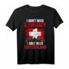 Schweizer T-Shirt für Kinder und Erwachsene mit Flagge – Geschenkidee für Zürich, Bern & Helvetia