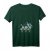 Damen Edelweiß T-Shirt mit V-Ausschnitt – Alpenblume aus der Schweiz, Symbol der Berge & Naturliebe