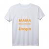 Mein Mama ist schwer Erziehbar, aber bald habe ich Sie mir erzogen - Lustiges Spruch T-Shirt im Vintage Style für Muttertags- und Familiengeschenke