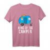Camping King Of The Camper Wohnmobil Camper T-Shirt - Lustiges Outdoor-Design für Camper, Pfadfinder & Camping-Fans als Geschenk
