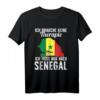 Senegalesische Flagge T-Shirt - Perfektes Geschenk für Senegal-Reisende, Fans und Liebhaber für Urlaub, Geburtstag oder Weihnachten