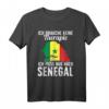Senegalesische Flagge T-Shirt - Perfektes Geschenk für Senegal-Reisende, Fans und Liebhaber für Urlaub, Geburtstag oder Weihnachten