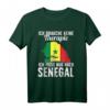 Senegalesische Flagge T-Shirt - Perfektes Geschenk für Senegal-Reisende, Fans und Liebhaber für Urlaub, Geburtstag oder Weihnachten